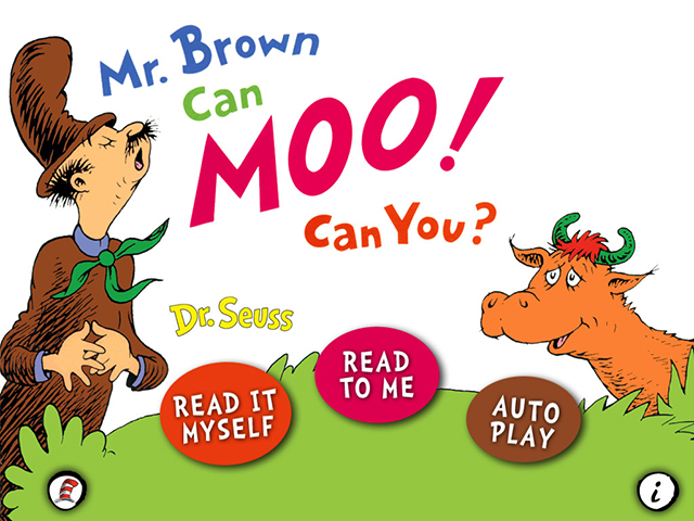 Mr. Brown Can Moo, Can you?