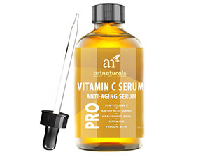 ArtNaturals Enhanced Vitamin C Serum with Hyaluronic Acid 1 Oz