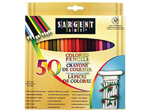 Sargent Art 22-7251 Colored Pencils, Pack of 50