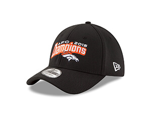 NFL Denver Broncos AFC Conference Championship 39THIRTY Stretch Fit Cap