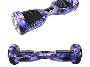Shinymod 6.5 inch Two Wheel Metallic Color Hoverboard Electric Self Balancing Chrome Scooter Outer Shell Replacement