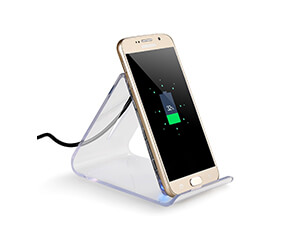 Upow 3-Coils Wireless Charging Stand Pad