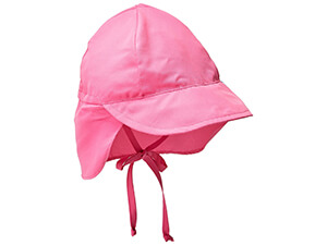 Girls Solid Flap Sun Hat By i play