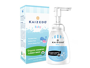 Organic USDA Baby Shampoo & Body Wash