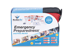 ResQue1st Complete First Aid and Emergency Preparedness Case