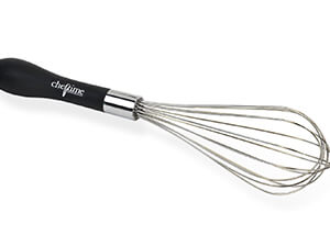 Cheftime Professional Silicone Grip 12-Inch Stainless Steel Balloon Whisk