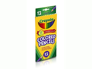 Crayola 12 Ct Colored Pencils, Assorted Colors