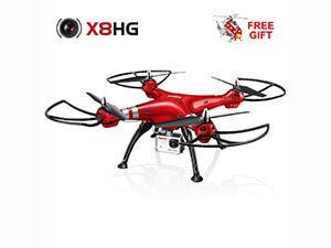 RC Quadcopter with 8MP Camera-Red