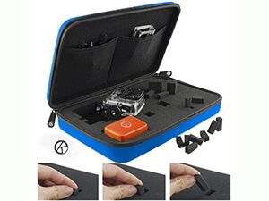 CamKix Carrying Case with Fully Customizable Interior for Gopro Hero 4