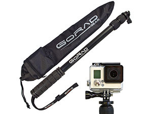 GoRad Gear Selfie Stick for GoPro Hero Cameras