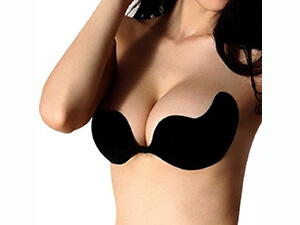 Tidetell Strapless Deep Breast Invisible Silicone Bra + Travel Bag