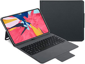 iEGrow 2018 iPad Pro 12.9 Bluetooth Keyboard Cover Case