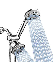 AquaStorm by HotelSpa 30-Setting SpiralFlo 3-Way HIGH PRESSURE Luxury Shower Head