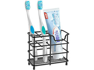 HBlife Toothbrush Holder, Small Stainless Steel Toothpaste Holder