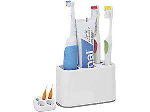 STFUSA Bathroom Toothbrush Toothpaste Holder, Electric Toothbrush Holder